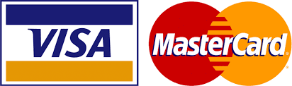 Visa/Mastercard logos